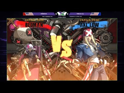 F@X 243 GGXRD2 - KBnova (Bedman) vs. Thelo [L] (Axl) - Guilty Gear Xrd REV2 Grand Finals