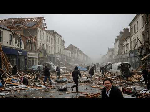 ALERTA MÁXIMO em LAGES–SC! Temporal BRUTAL quebra telhados, derruba árvores e paralisa a cidade!