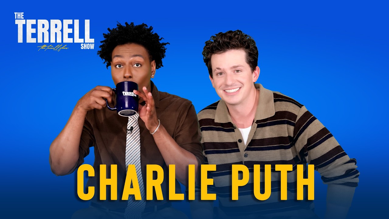 CHARLIE PUTH Breaks The Record for Most Songs Sung on The TERRELL Show, Whatever's Clever!