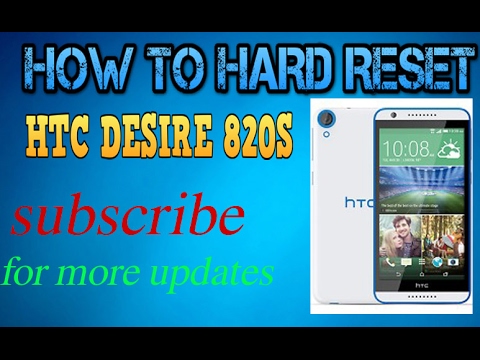 How to Unlock Pin/Pattern/lock/ on Htc Desire 820s/ Htc Desire 820s Hard reset
