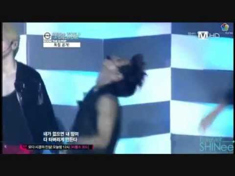 SHINee lucifer @ Mnet Boom the Kpop SWCSG 111006