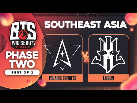 Polaris vs Lilgun Game 2 - BTS Pro Series 11 SEA: Groups w/ Ares & hairy_freak