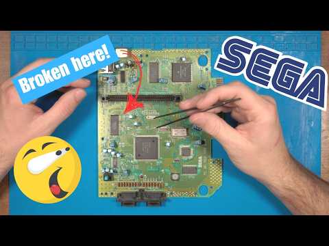 Scrambled Video on a Sega Genesis 2 - Simple Fix Revealed!