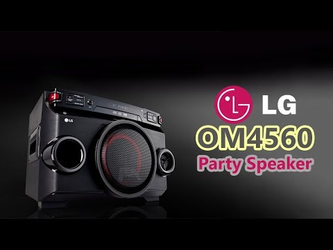 LG OM4560 X-Boom Speaker Features & Price | 2500W Hi-Fi Entertainment System with Bluetooth