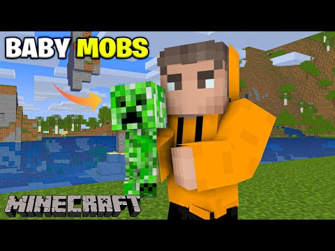 The Cosmic Boy 2.0 - Baby Mobs In Minecraft | Minecraft Mods | In Telugu | THE COSMIC BOY