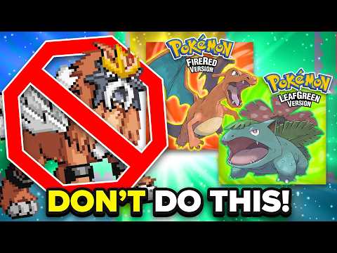 STOP! Watch This BEFORE Playing Pokemon FireRed & LeafGreen on Switch!