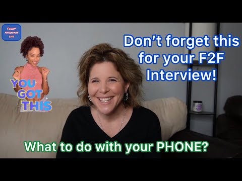 Uncover 10 Secrets to Nailing Your Flight Attendant Interview! F2F