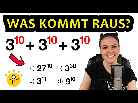 Löse in 10 SEKUNDEN im Kopf! – Potenzen schnell rechnen