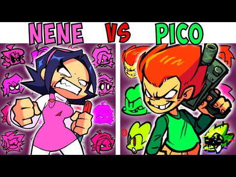 ALL NENE VS PICO TEST | FNF Character Test | Gameplay VS Playground