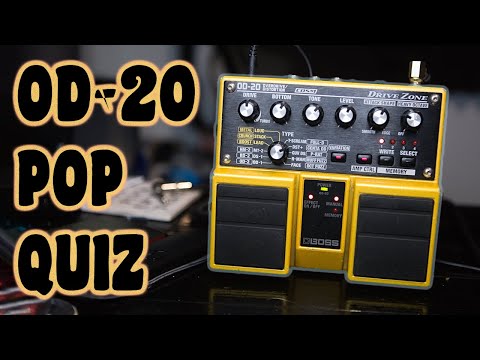 Boss OD-20 Drive Zone - Pop Quiz, Hotshot