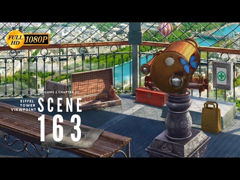 June's Journey Scene 163 Vol 1 Ch 33 Eiffel Tower Viewpoint *Full Mastered Scene* HD 1080p