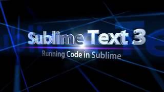 Sublime Text 3 - Running Code