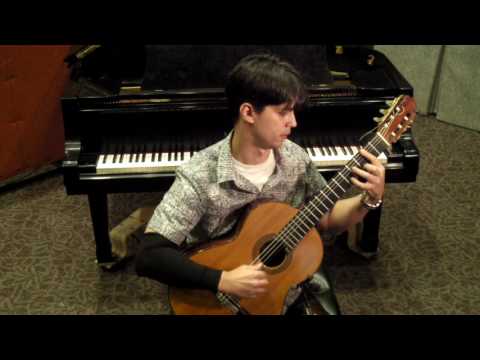 Hugo Nogueira  plays Caprice Nº2 by Legnani (classical guitar)