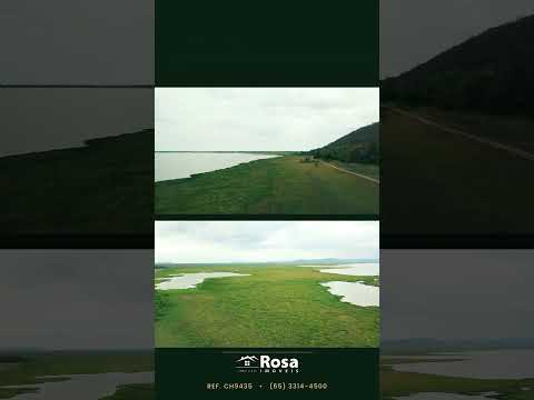 Paraíso no Pantanal: 12 Hectares de Refúgio Pé na Água na Baía de Chacororé - MT