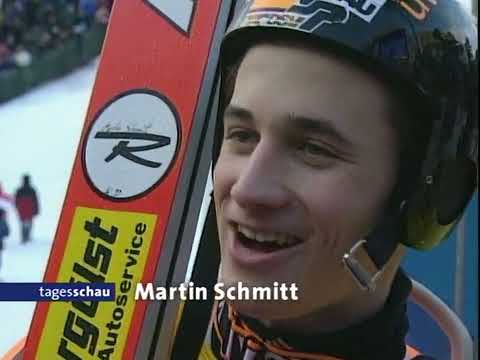 Vierschanzentournee 1998/99 mit zwei Einzelsiegen von Martin Schmitt