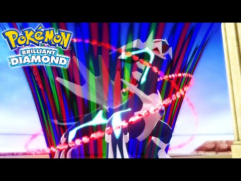 Pokémon Brilliant Diamond - Dialga Awakening Cutscenes & Dialga Battle 4K60FPS