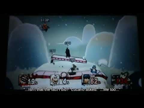 Side Tilt Ness near Pirate Ship attacks with Auroros _ SSBM🌒🎳🍅