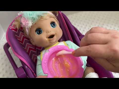 Feeding with Baby Alive Doll Beatrix Video