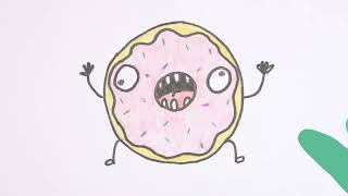 How to Draw Food Monsters