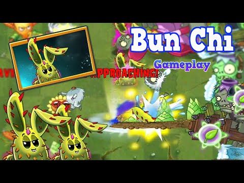 Plants vs Zombies 2 10.2.1 - New Plants Bun Chi ( Water Rabbit ) Gameplay | Pvz 2 Nikzc