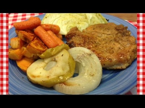 Savory Pork Chop Sheet Pan Dinner ~ Noreen's Kitchen