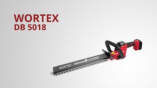 Cordless hedgecutter DB 5018 WORTEX