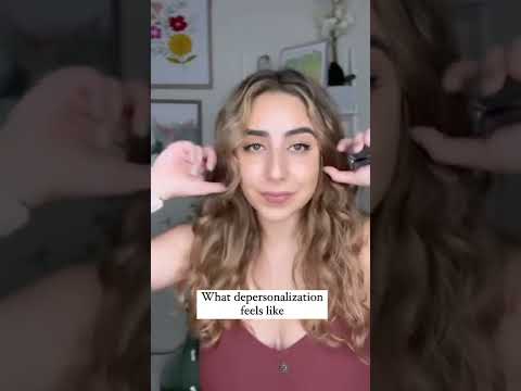 What does dissociation (depersonalization) feel like? #dissociation #depersonalization