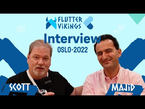 Interview with Majid Hajian at FlutterVikings Oslo 2022