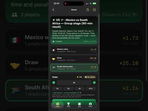 Coin Cup: World Cup Picks