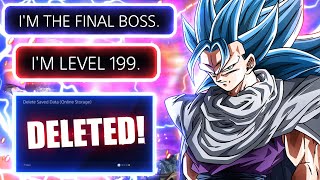 OVERPOWERED LEVEL 199 Modder Said He's The Final Boss. So I Made Him Delete His Xenoverse Save Data.