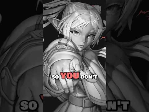 Shading is way EASIER when you use THESE tricks 🎨 #drawingtips #learntodraw #shading