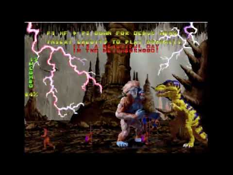 Primal Rage - Sauron - 20 hit short combo video