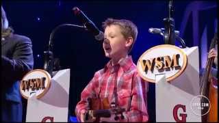 Carson Peters and Ricky Skaggs - &quot;Blue Moon of Kentucky&quot; ( Live at the Grand Ole Opry )