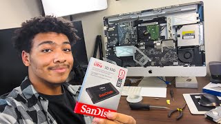 Trying To Fix My Dead iMac! (SSD Upgrade)