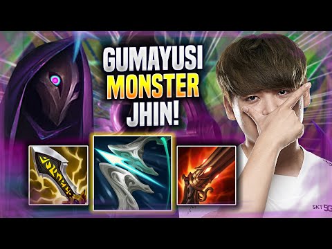 GUMAYUSI IS A MONSTER WITH JHIN! - T1 Gumayusi Plays Jhin ADC vs Jinx! | Season 2022