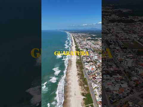 Guaratuba é aquele pedaço de paraíso no litoral do Paraná que conquista todo mundo! 🌊🌴 #viagem