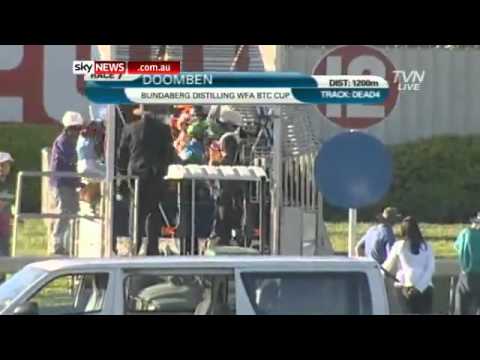 Black Caviar wins the BTC Cup Group 1