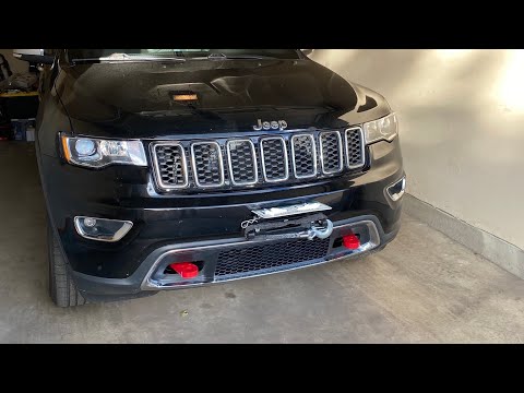 Rough Country Hidden Winch Install - Jeep Grand Cherokee 2014-2020