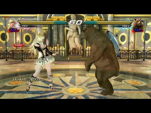 481_5 Lili Stella Halterneck vs Kuma - Tekken 7 ( Uchiha x24 ) PC sin Grafica