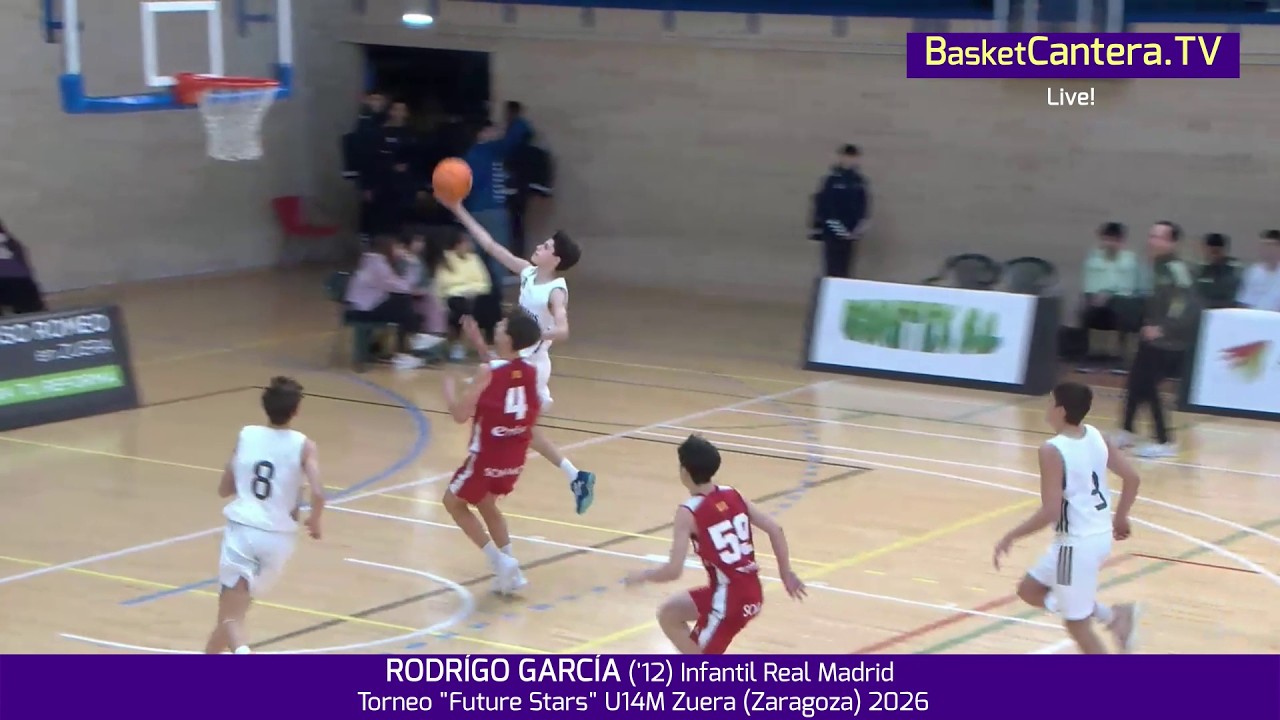 RODRIGO GARCÍA ('12) Infantil Real Madrid.- Torneo 