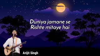 Jaan Nisaar...lyrics| Arijit singh | Kedarnath movie