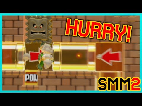 Castle of Rising Lava | SMM2