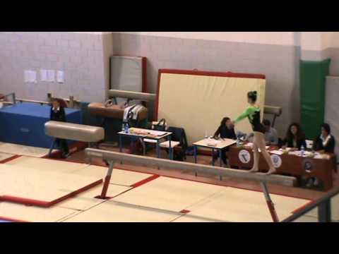 Elisa Spinoni Trave prima prova Specialità FGI, Master