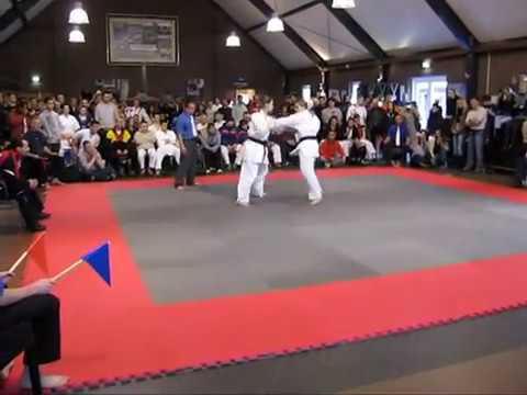 WM IBK 2012 Kyokushin Karate - Ulrike Thiele