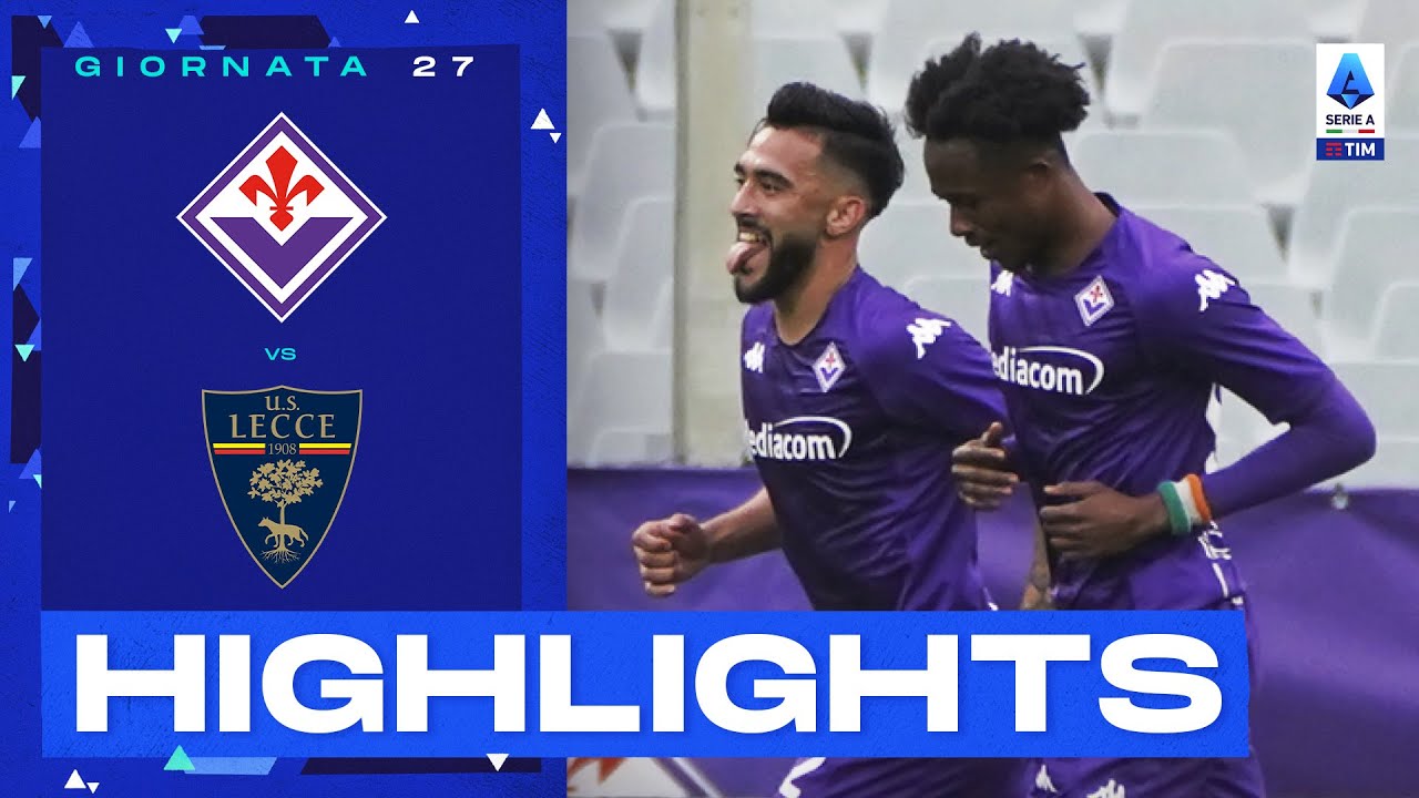 Fiorentina-Lecce 1-0 | La Viola di corto muso al Franchi: Gol & Highlights | Serie A TIM 2022/23