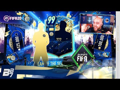 OMG X2 99 RATED! THE BEST TOTS PACK OPENING! | FIFA 20 ULTIMATE TEAM