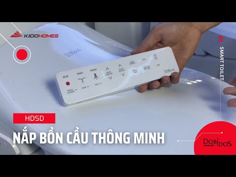 Cách sử dụng nắp bồn cầu thông minh Daelim Dobidos DB 5600