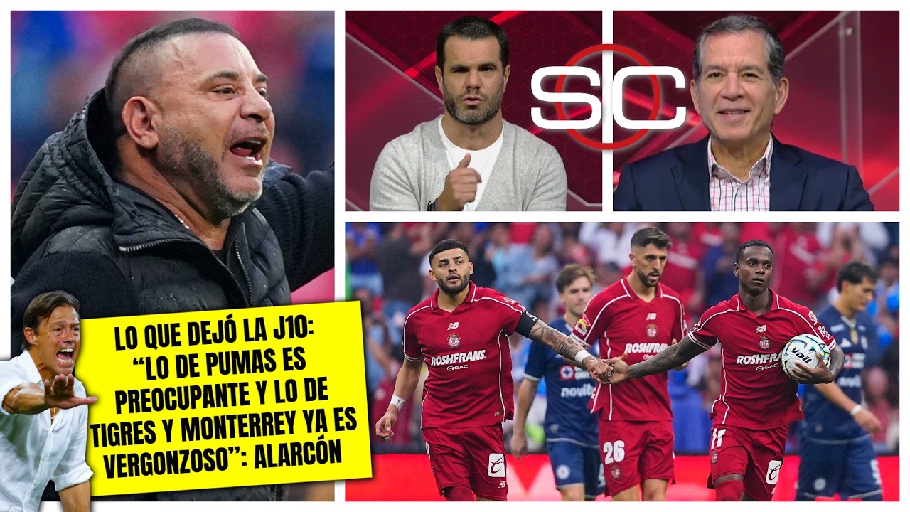 TOLUCA es el MÁS SÓLIDO, el que MEJOR JUEGA y el mayor CANDIDATO al TÍTULO: Alarcón | SportsCenter
