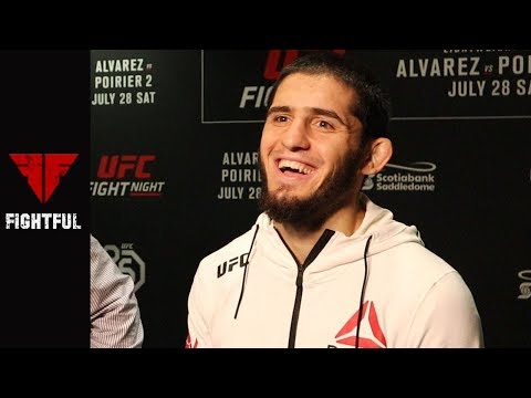 Islam Makhachev Speaks About Training With Khabib Nurmagomdeov and His UFC on Fox Victory