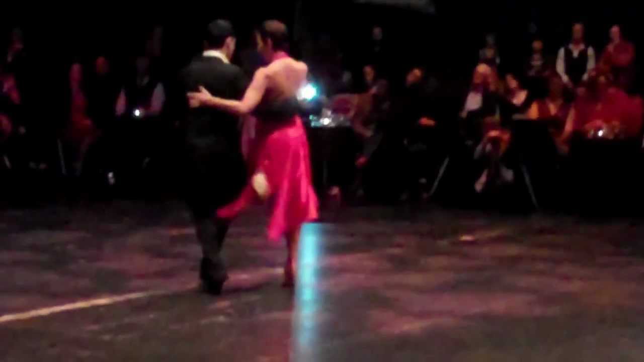 Cecilia Gonzalez and Somer Surgit performing at the New Zealand Tango Festival 2012